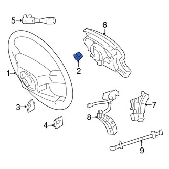 Toyota OE - Steering Wheel Nut