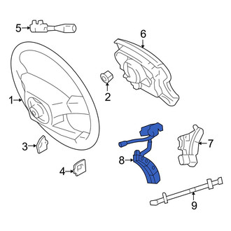 Toyota OE - Left Steering Wheel Radio Controls
