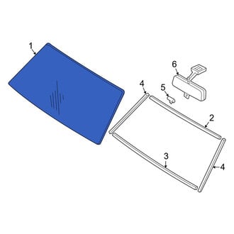 Toyota OE - Front Windshield