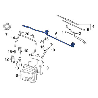 Toyota OE - Wiper Linkage