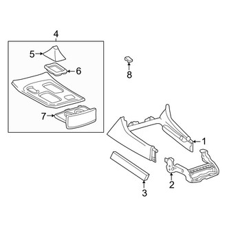 Toyota OE - Front Console