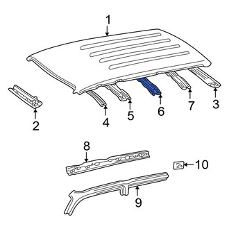 Toyota OE - Roof Panel Reinforcement