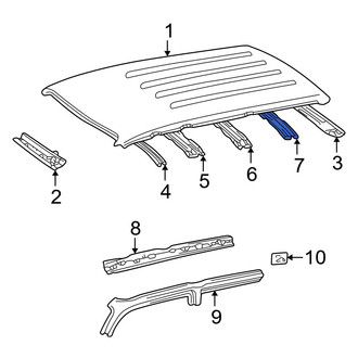 Toyota OE - Roof Panel Reinforcement