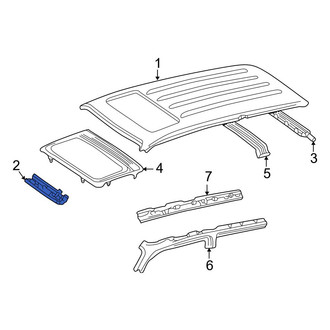 Toyota OE - Roof Header Panel
