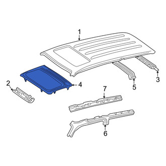 Toyota OE - Roof Panel Reinforcement