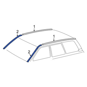 Toyota OE - Front Left Windshield Molding