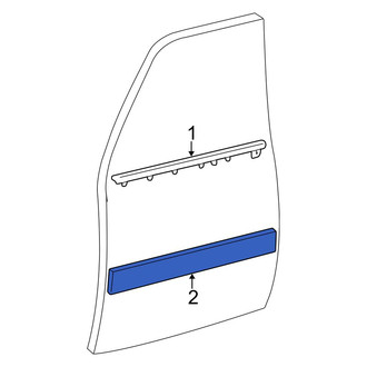 Toyota OE - Front Left Door Molding