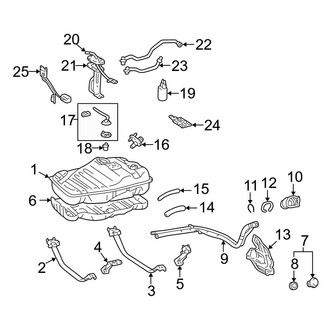 Toyota OE - Fuel System Components