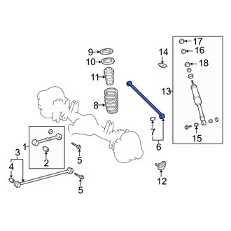 Toyota OE - Rear Lateral Arm