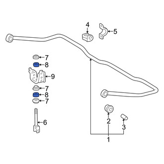 Toyota OE - Rear Suspension Stabilizer Bar Link Bushing