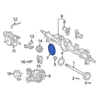 Toyota OE - Axle Housing Cover Gasket