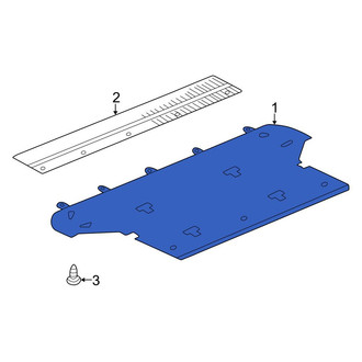 Toyota OE - Rear Trunk Mat