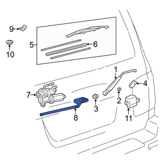 Toyota OE - Rear Wiper Linkage