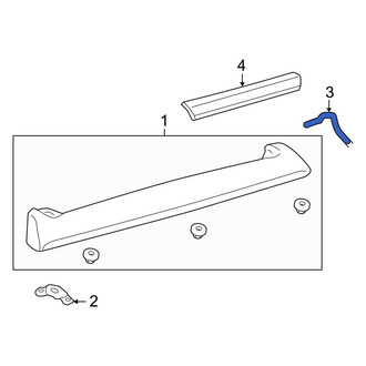 Toyota OE - Left Spoiler Seal