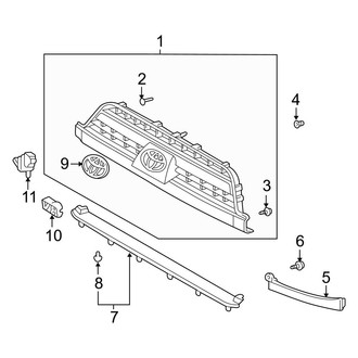 Toyota OE - Grille & Components