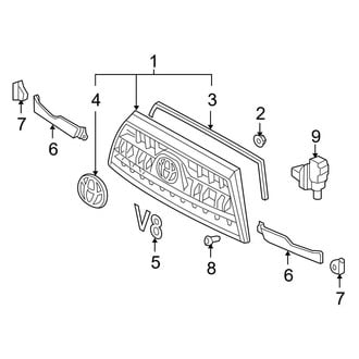 Toyota OE - Grille & Components