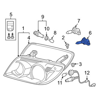 Toyota OE - Fog Light Bulb