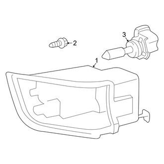 Toyota OE - Front Lamps - Fog Lamps