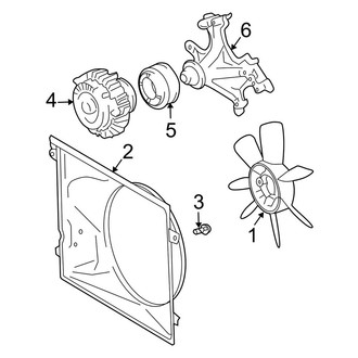 Toyota OE - Cooling Fan (4.7L)
