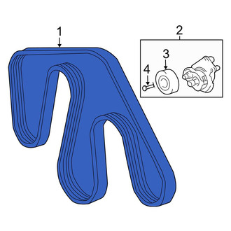 Toyota OE - Serpentine Belt