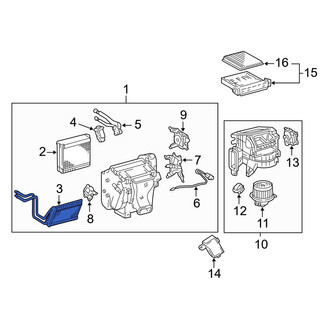 Toyota OE - HVAC Heater Core