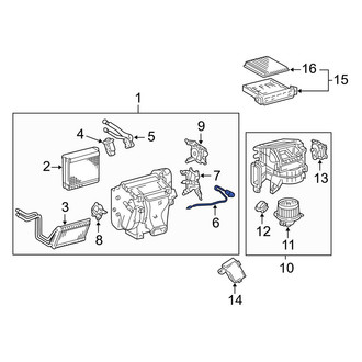 Toyota OE - A/C Evaporator Temperature Sensor