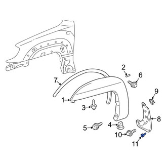 Toyota OE - Trunk Trim Panel Clip