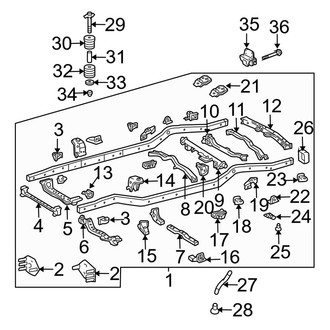 Toyota OE - Frame & Components