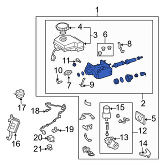 Toyota OE - Brake Master Cylinder