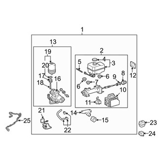 Toyota OE - Electrical - ABS Components
