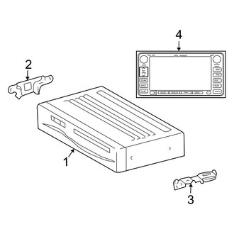 Toyota OE - Electrical - Navigation System Components