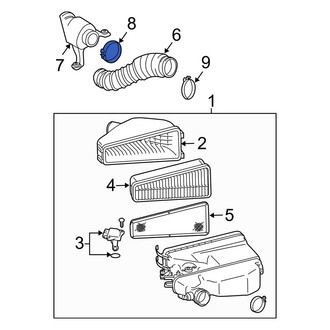 Toyota OE - Engine Air Duct Clamp