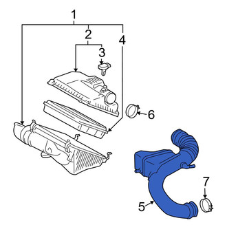 Toyota OE - Engine Air Intake Resonator
