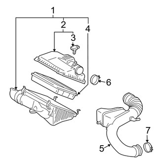 Toyota OE - Engine - Air Intake (4.7L)
