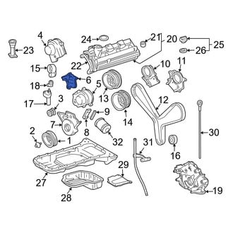 Toyota OE - Center Right Engine Timing Cover