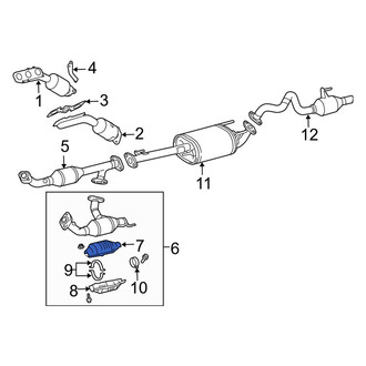 Toyota OE - Upper Catalytic Converter Heat Shield