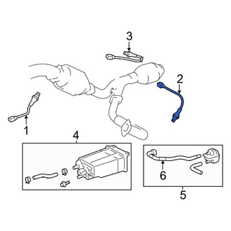 Toyota OE - Rear Right Oxygen Sensor