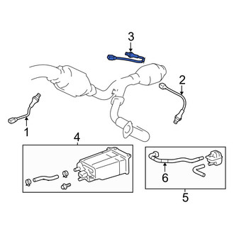 Toyota OE - Rear Right Oxygen Sensor