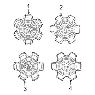 Toyota OE - Wheels - Covers & Trim