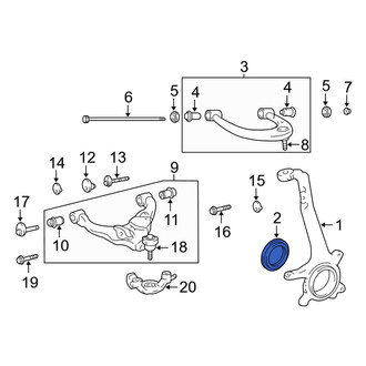 Toyota OE - Front CV Joint Oil Seal Dust Shield