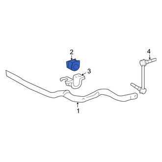Toyota OE - Front Suspension Stabilizer Bar Bushing