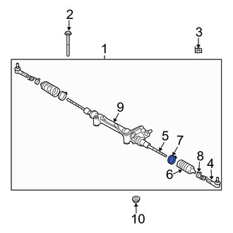 Toyota OE - Rack and Pinion Bellows Clamp
