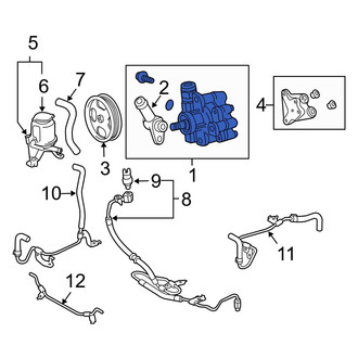 Toyota OE - Power Steering Pump