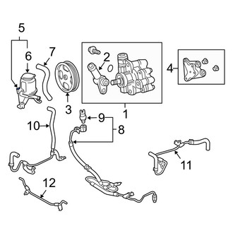 Toyota OE - Power Steering Reservoir