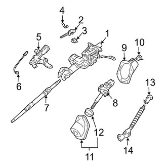 Toyota OE - Steering Column Assembly
