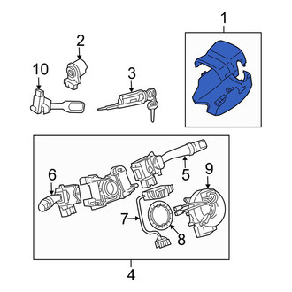 Toyota OE - Right Lower Steering Wheel Plug