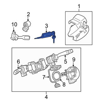 Toyota OE - Ignition Lock Cylinder