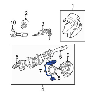 Toyota OE - Steering Wheel Position Sensor
