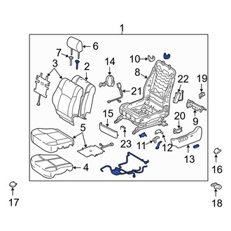 Toyota OE - Front Left Seat