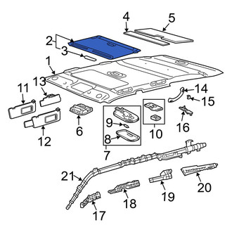 Toyota OE - Sunroof Cover